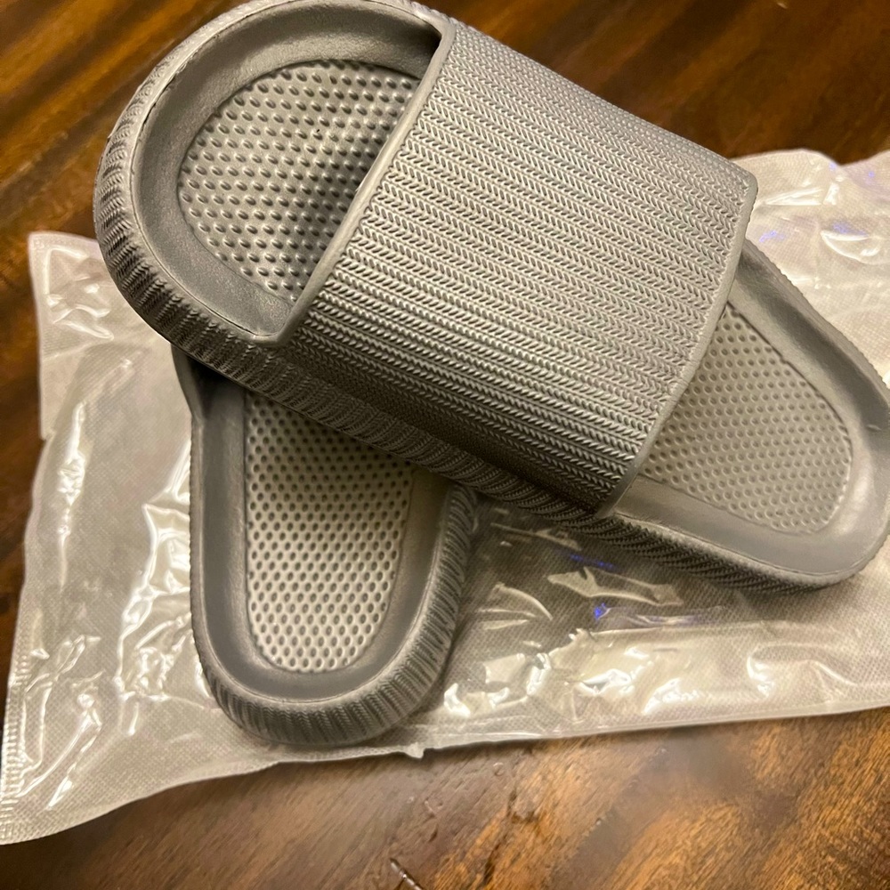 Korean pillow slides slippers